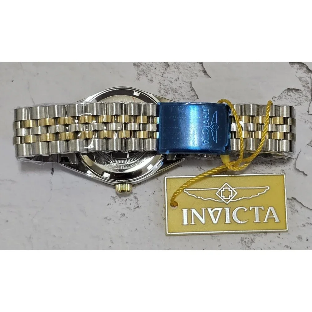 Invicta Specialty Musenova Womens Watch 36mm Two Tone Steel Gold 29401 Brand New